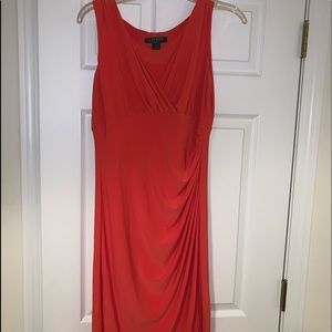 Orange Ralph Lauren dress